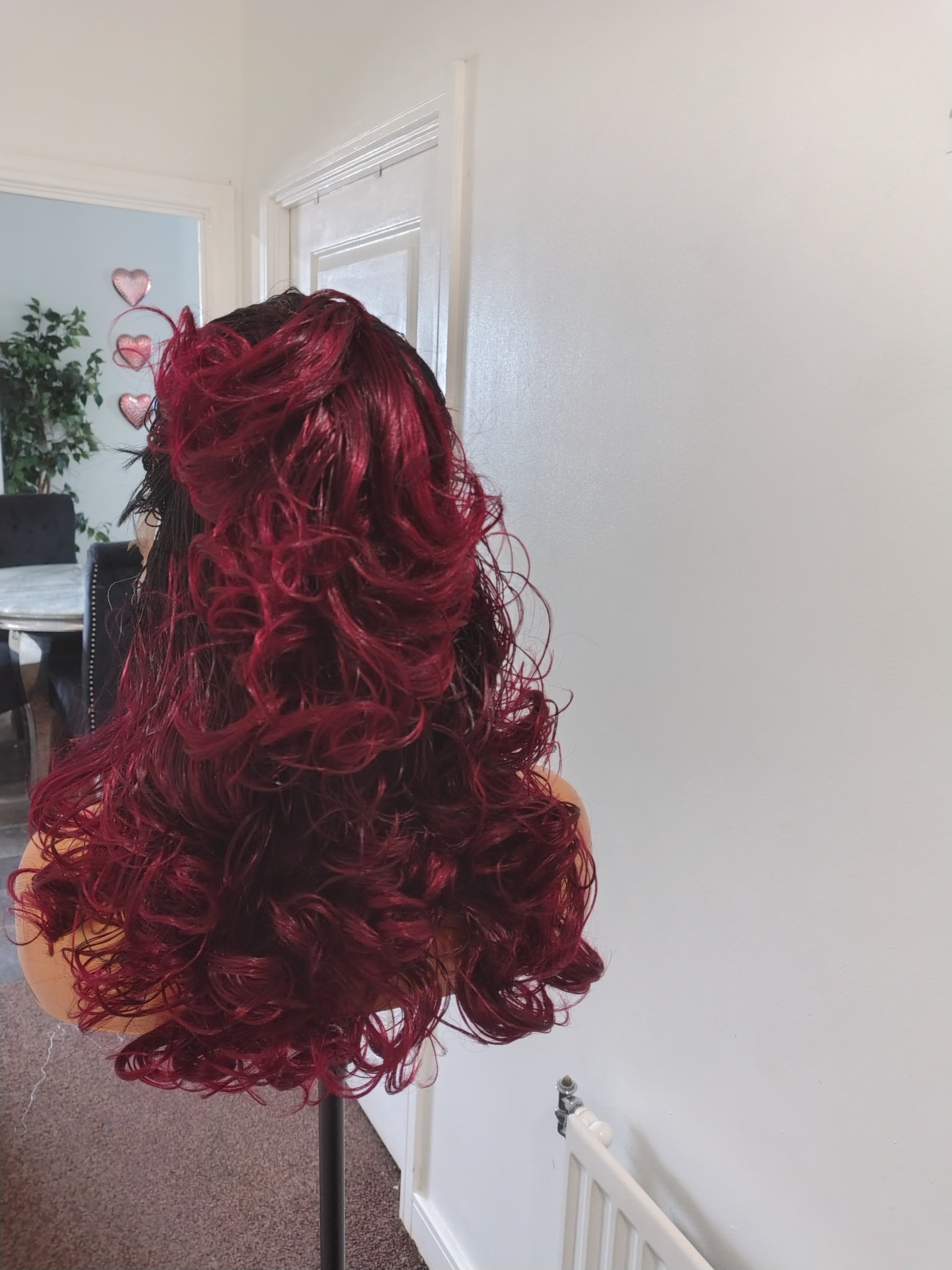Tope Up Down Micro Twist Full Lace Wig