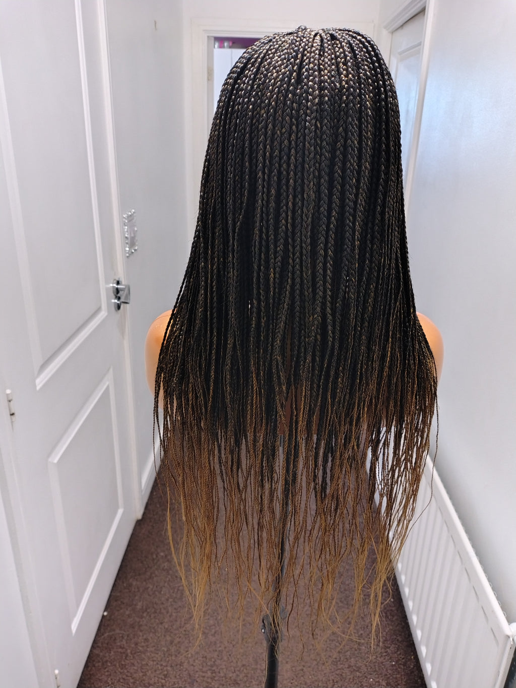 Uju Centre Cornrow braids Wig