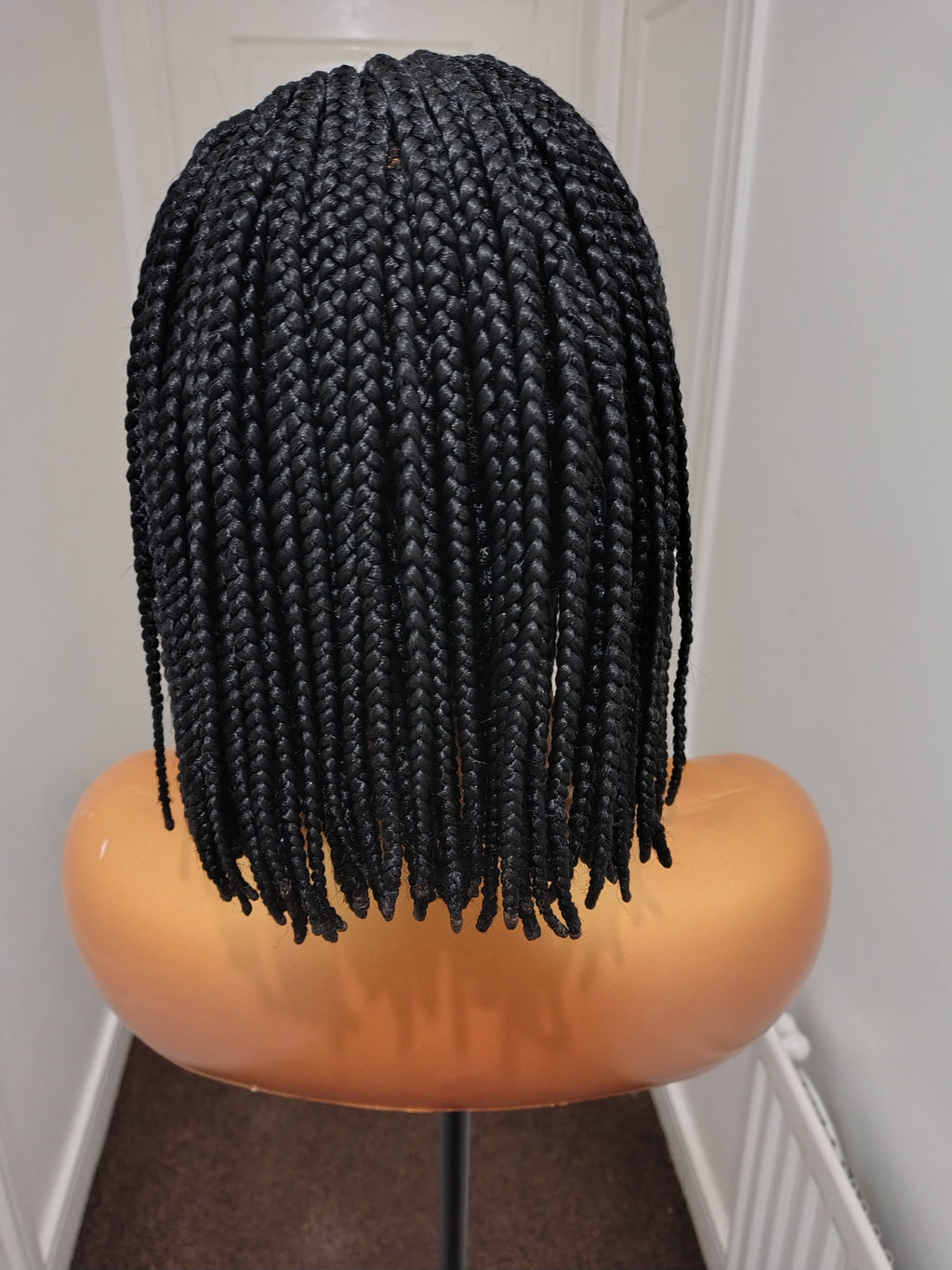 Amaka Side Part Cornrow Wig