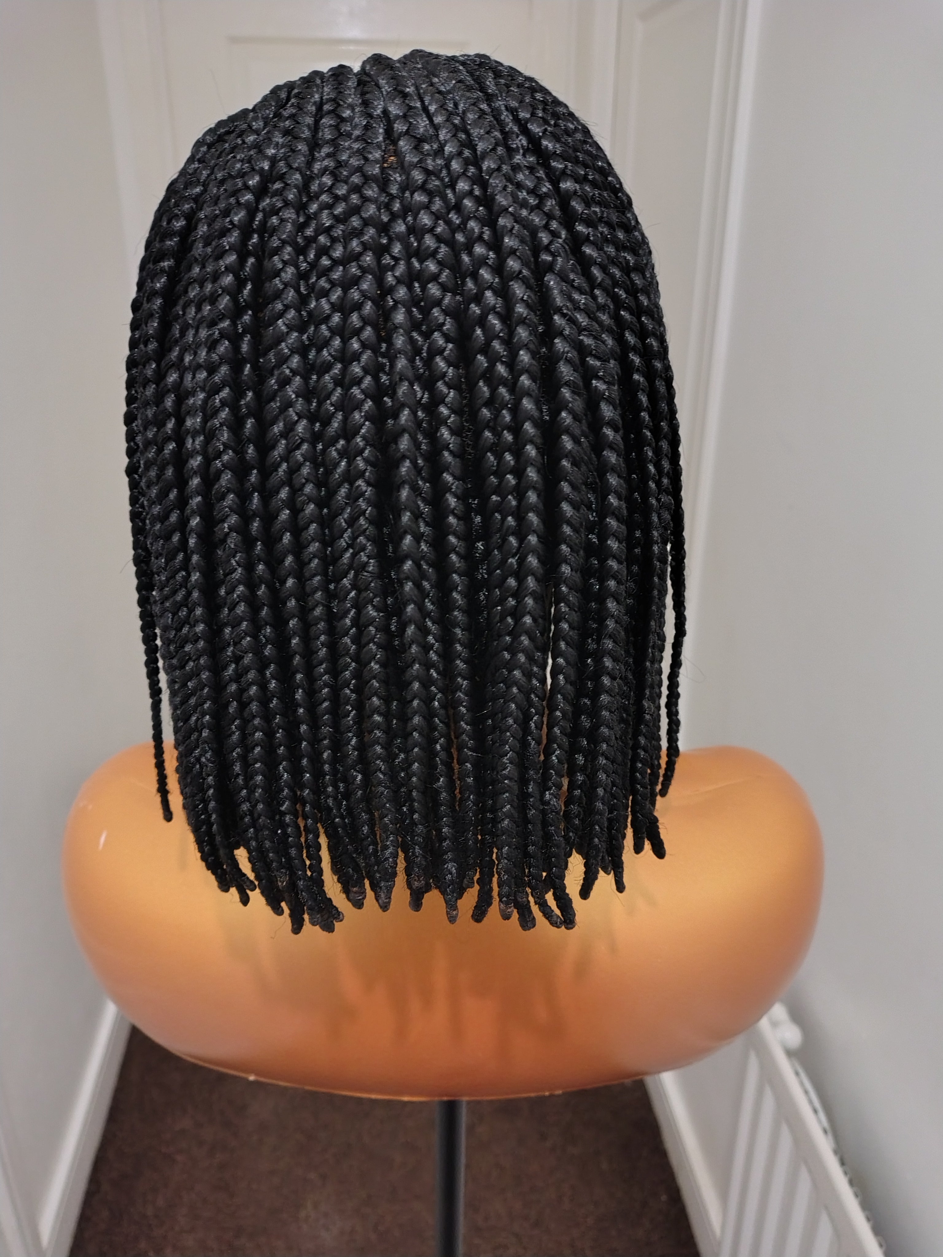 Amaka Side Part Cornrow Wig
