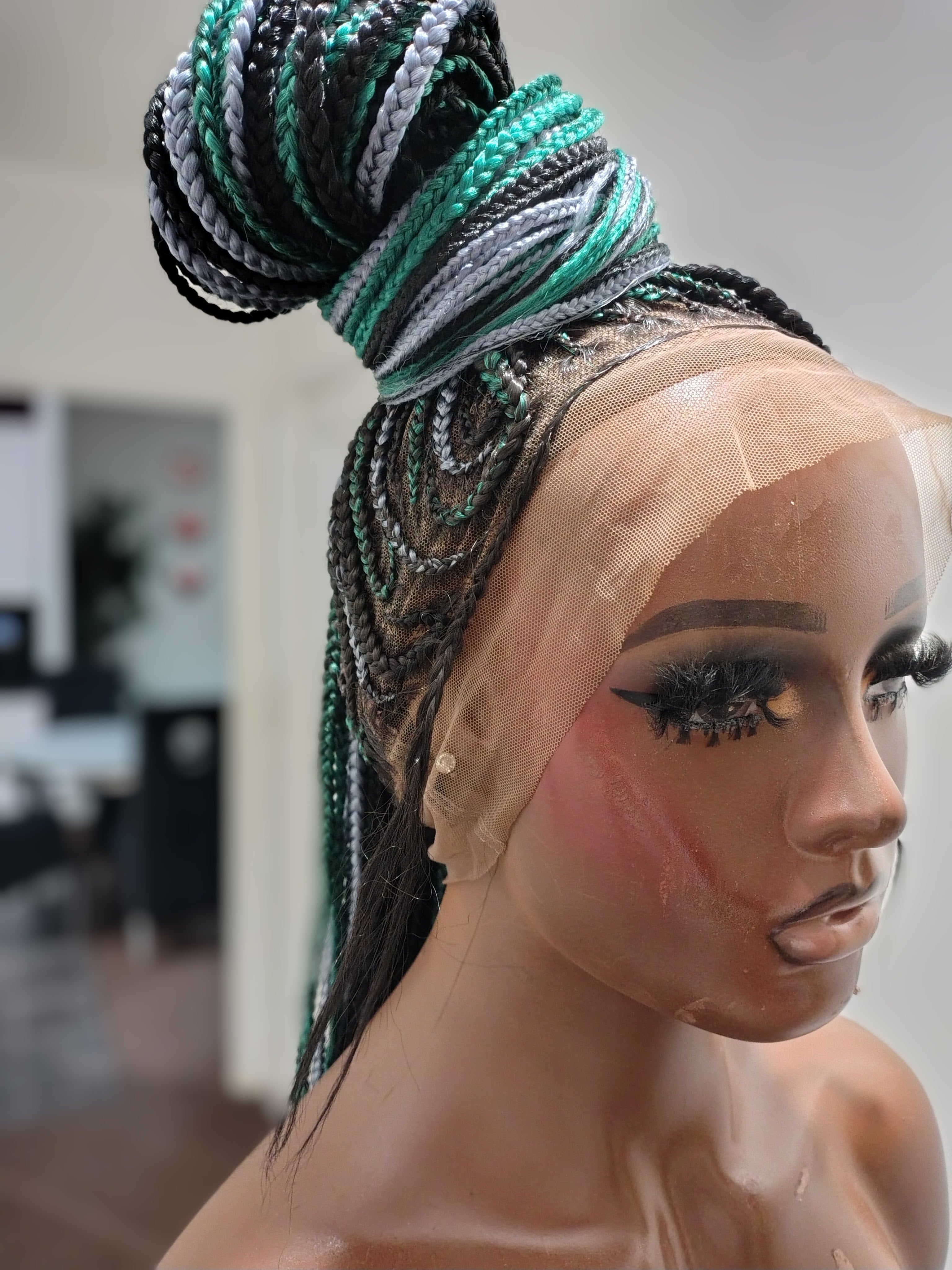 Uma Cornrow Maze Wig