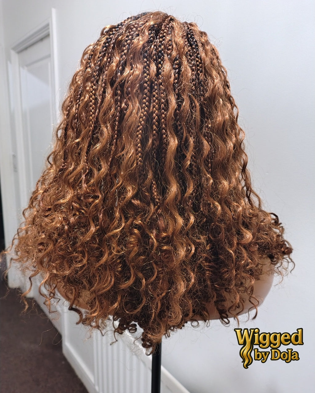Chin Boho Braids