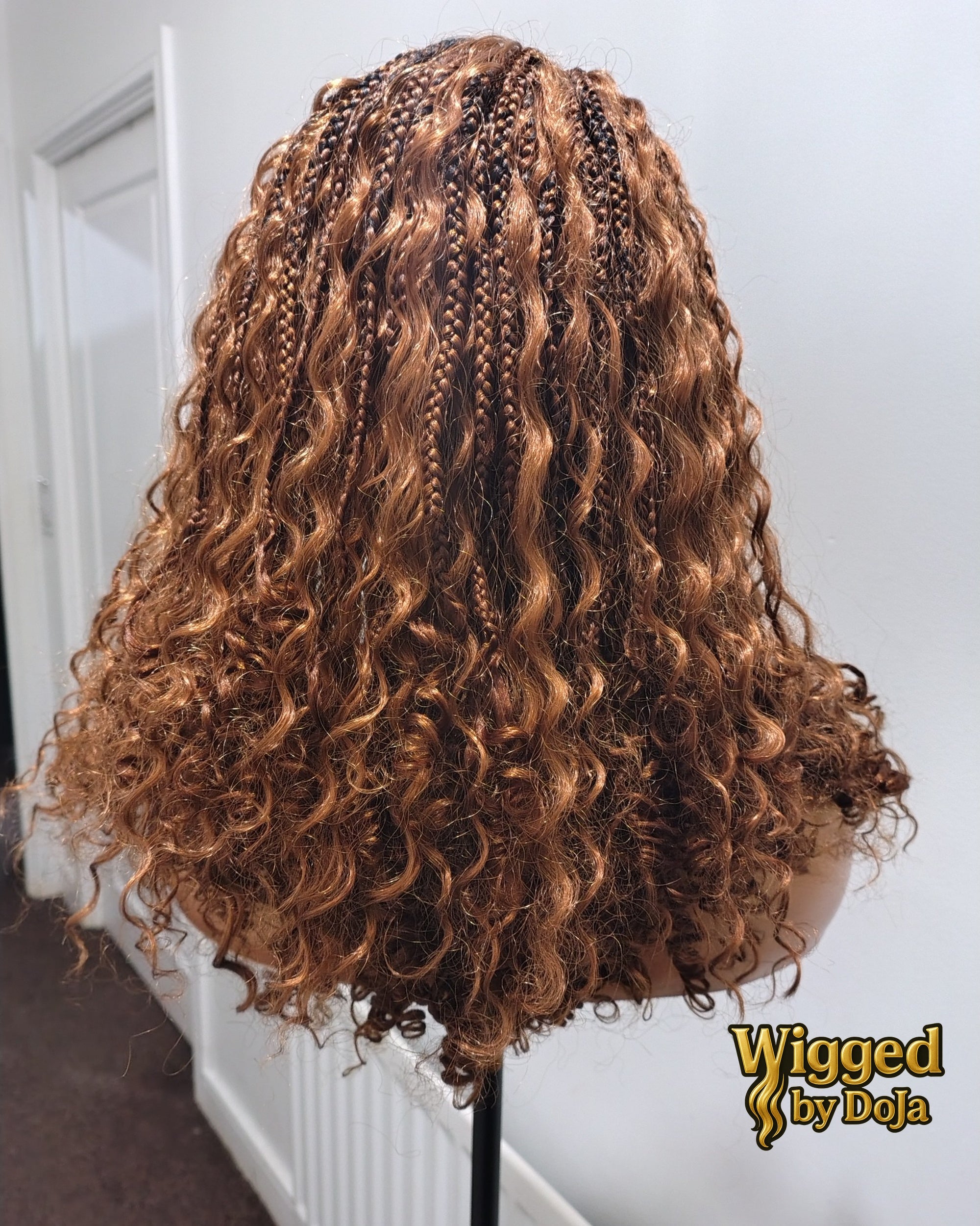 Chin Boho Braids