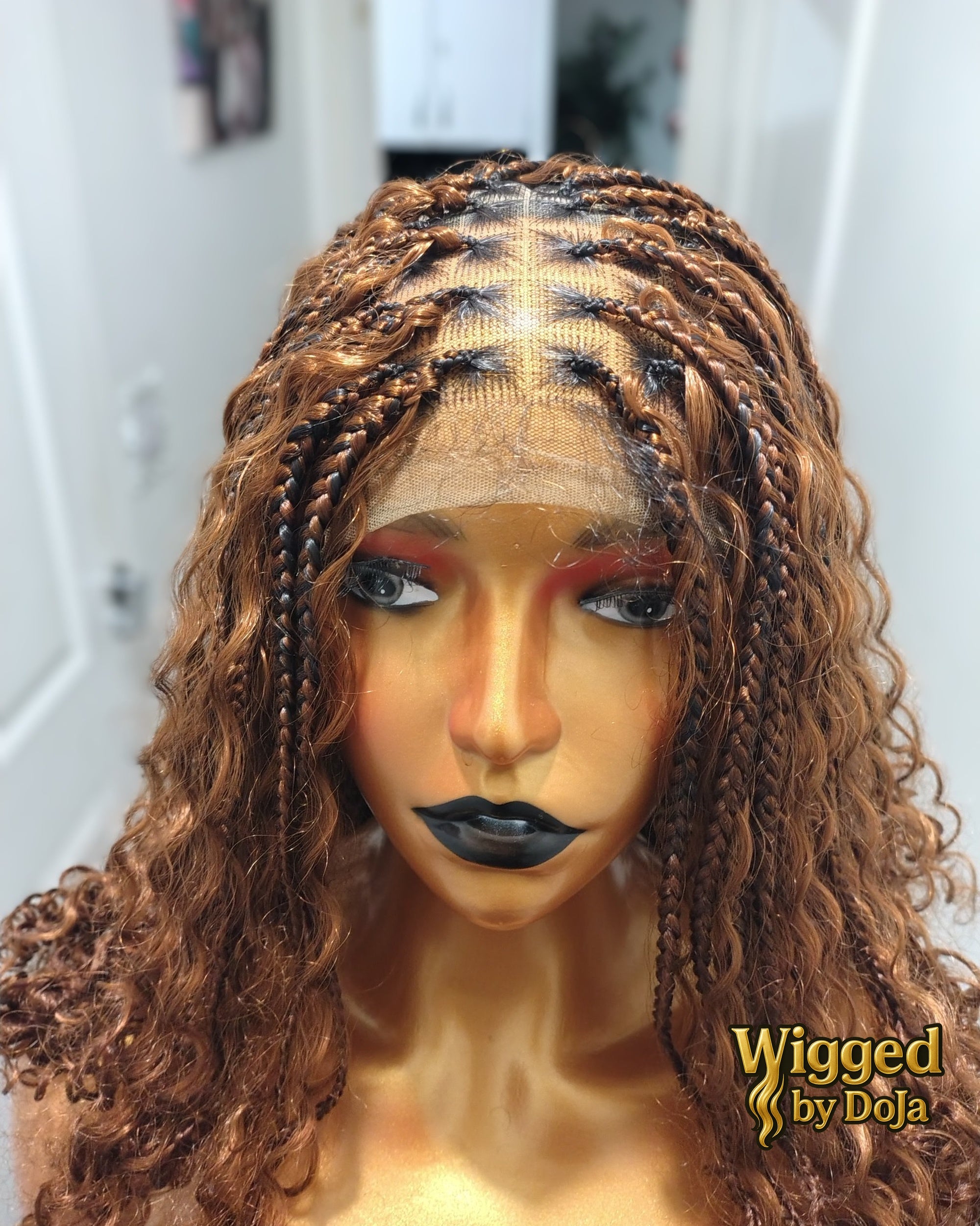 Chin Boho Braids