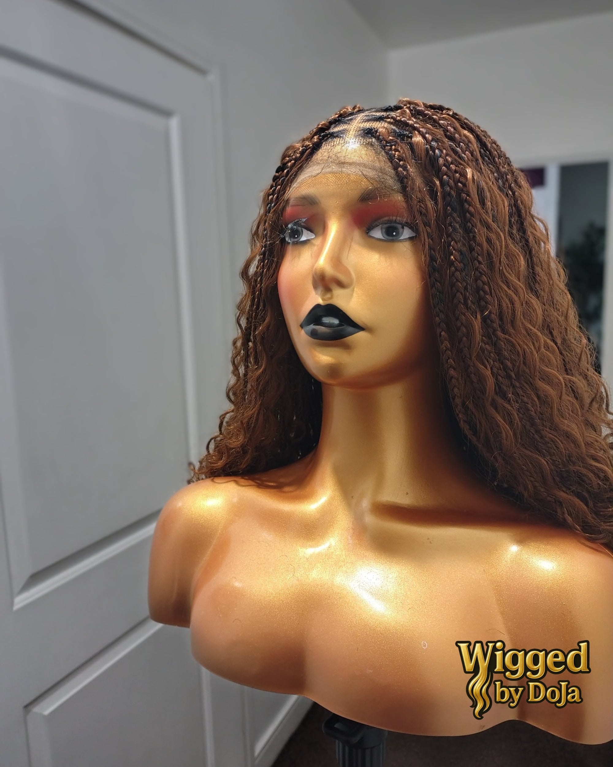 Chin Boho Braids