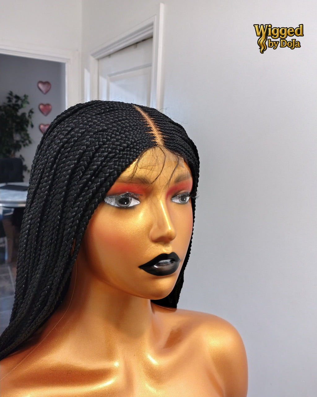 Kike Centre Cornrow braids Wig
