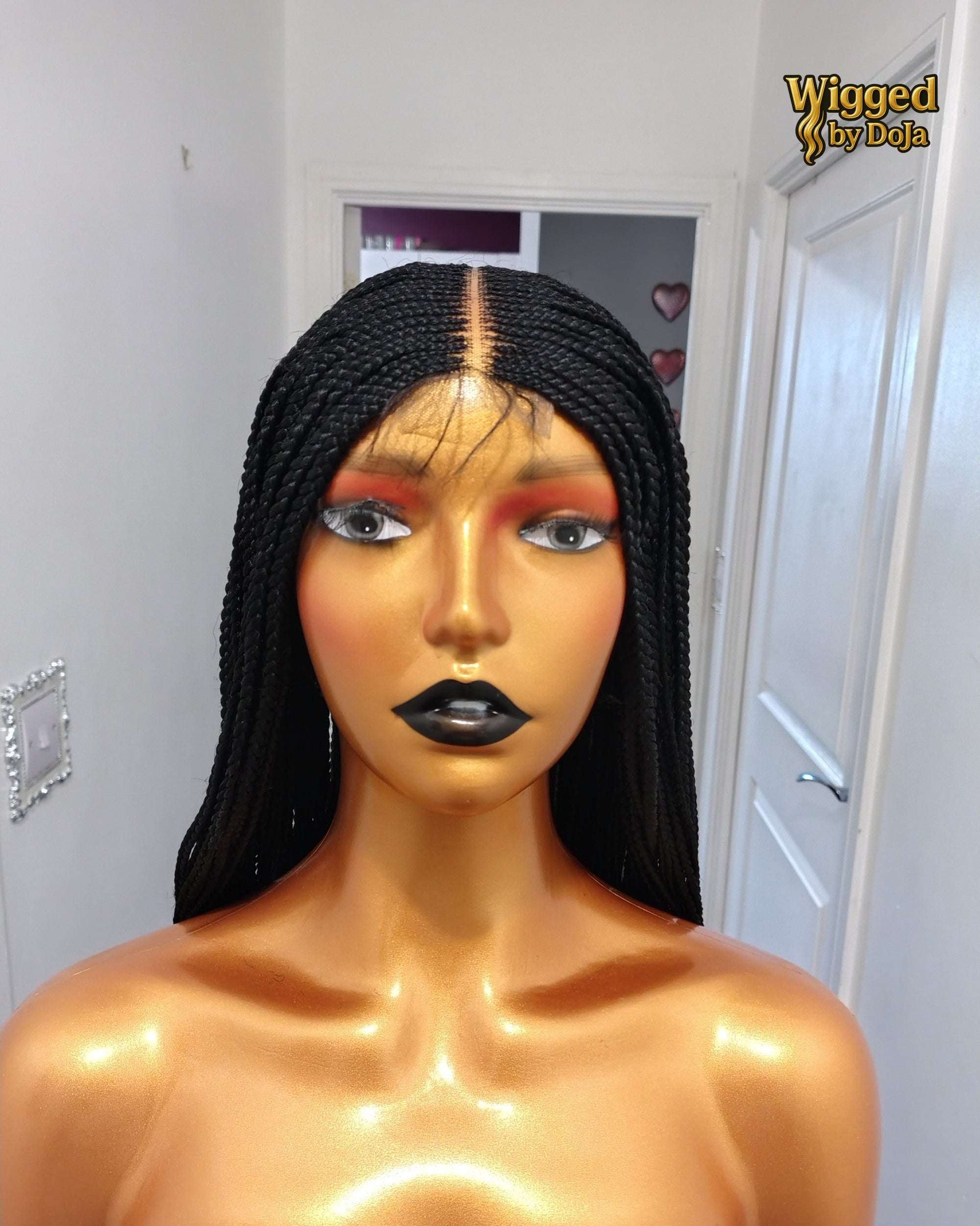 Kike Centre Cornrow braids Wig
