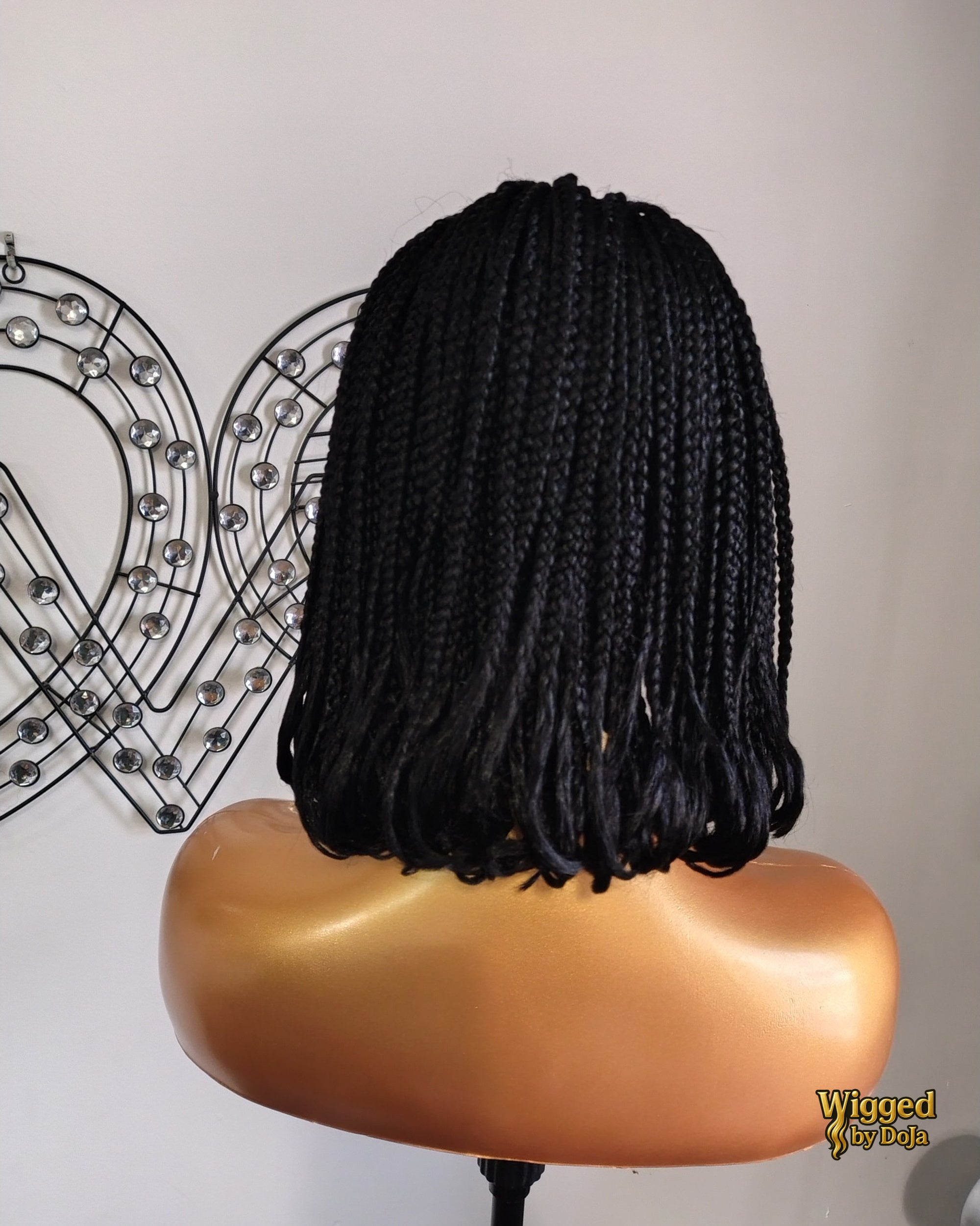 Ini Bob Fringe Braid Wig