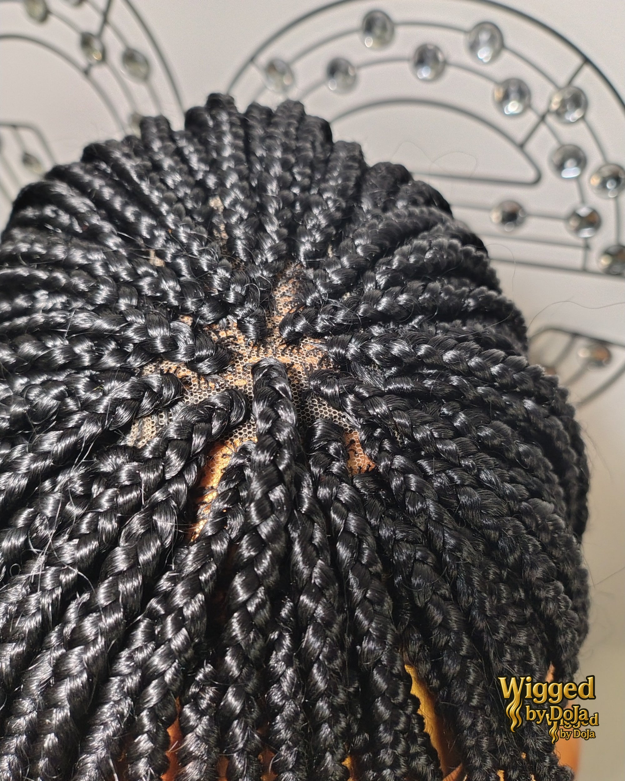 Ini Bob Fringe Braid Wig