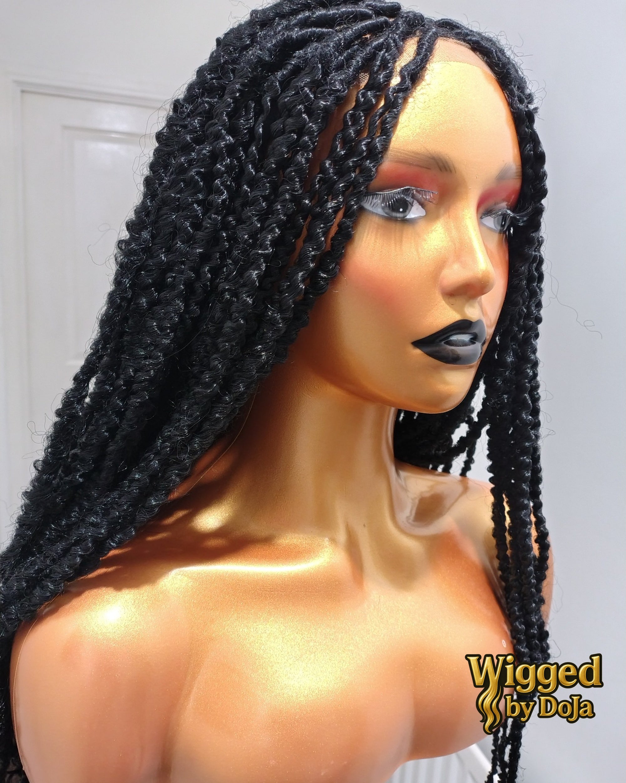 Zaina Distressed locs wig