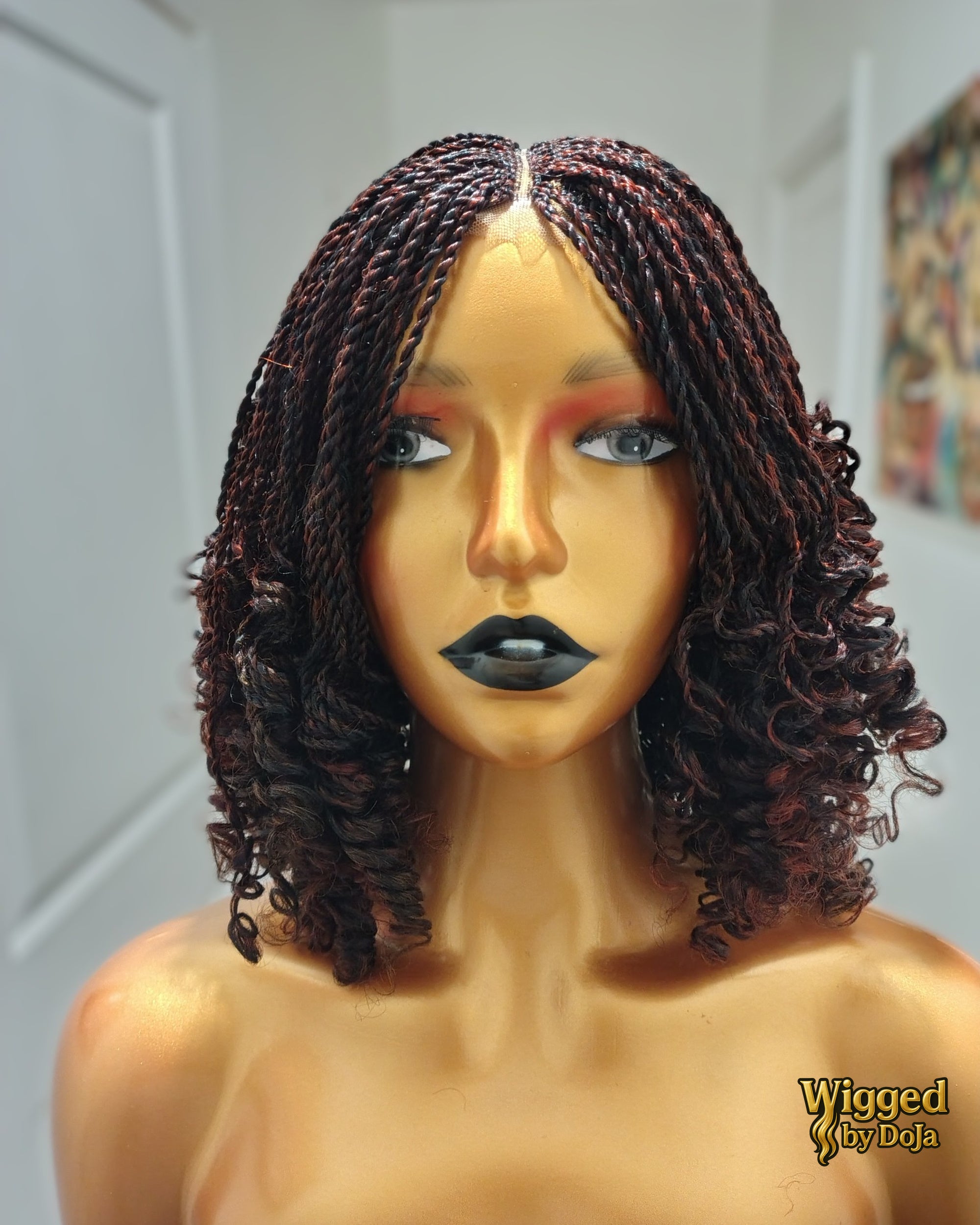 Bisi curled twist braid