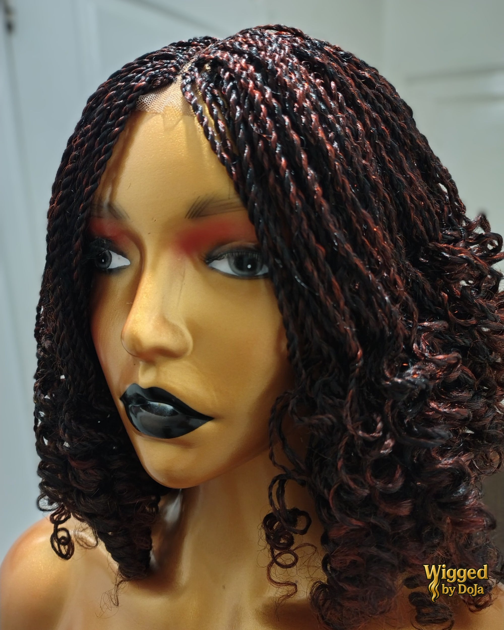 Bisi curled twist braid