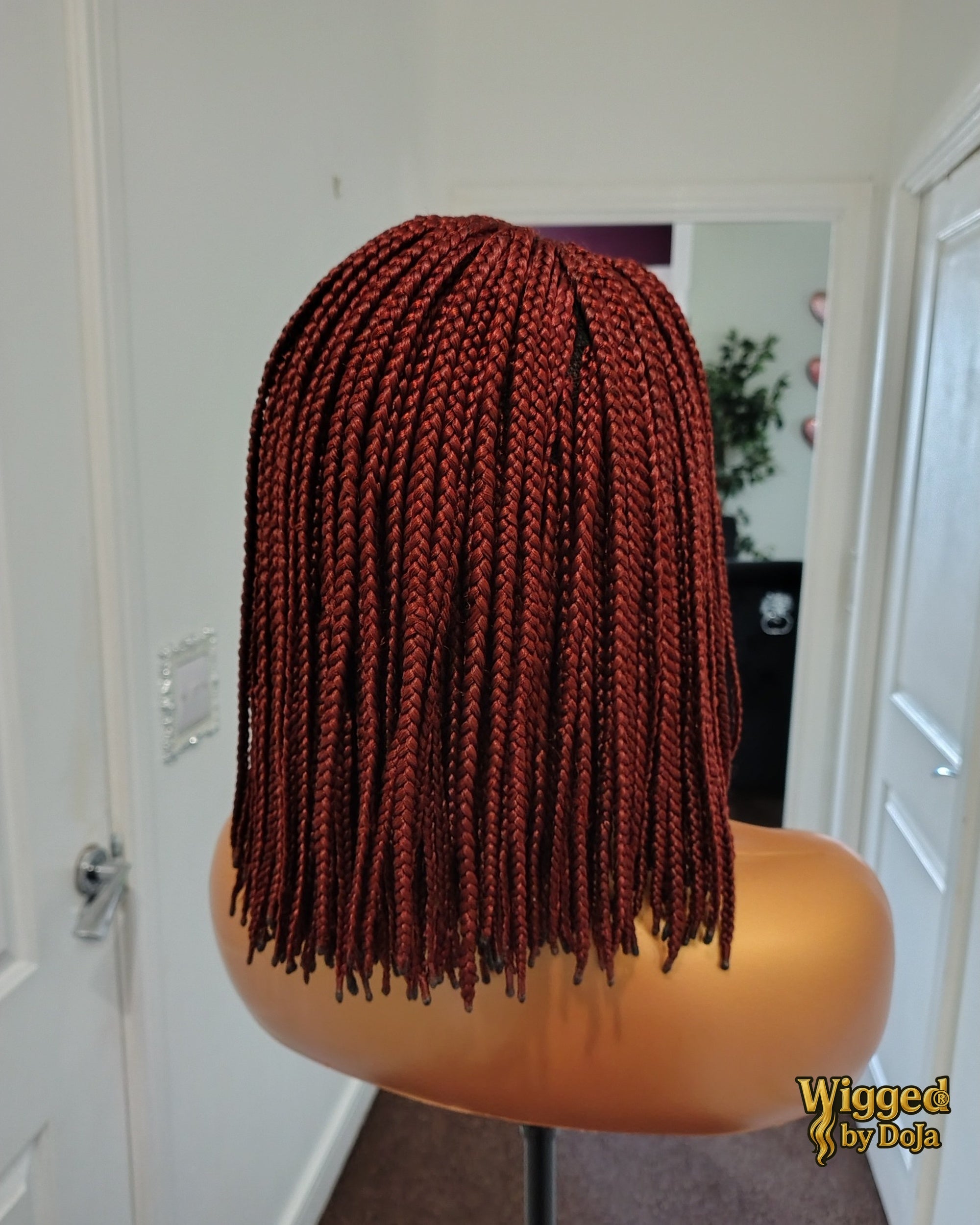 Jola Centre Part Cornrow Wig