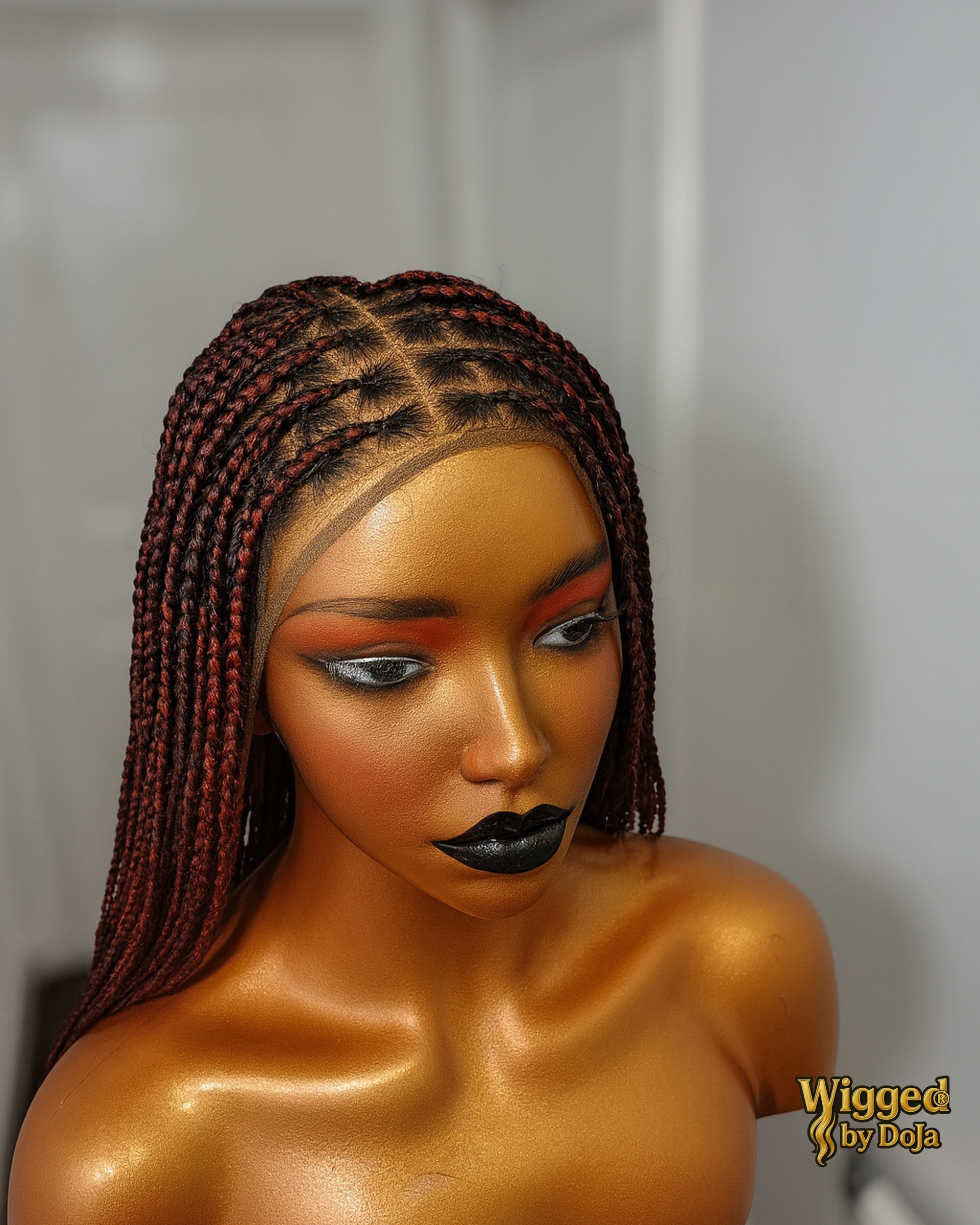 Nkiru Full Lace Knotless Braids Wig