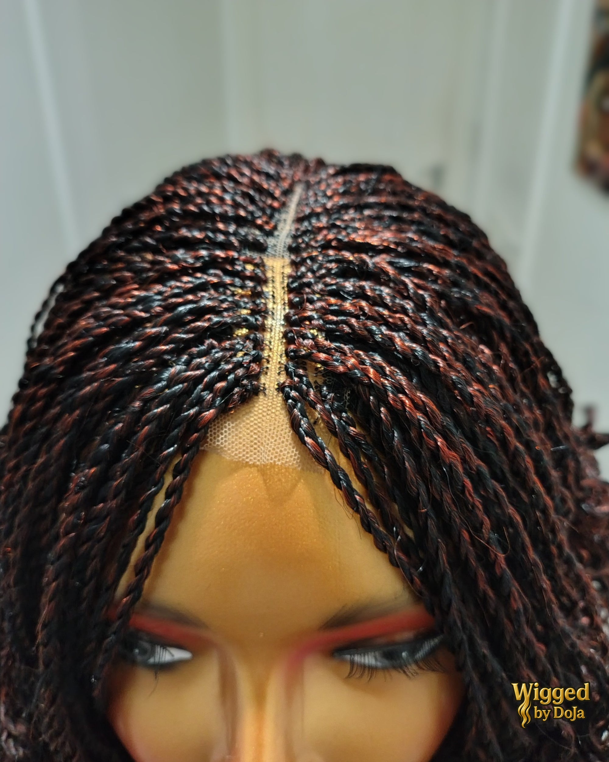 Bisi curled twist braid