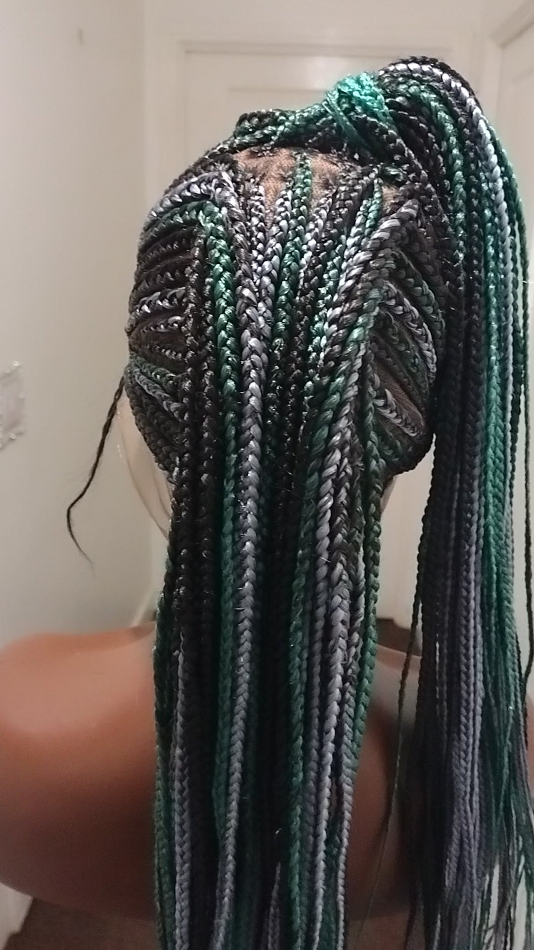 Uma Cornrow Maze Wig